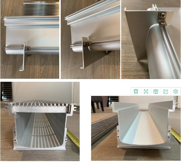 Drain de plancher de garage de la fonte d'aluminium de piscine 3000mm